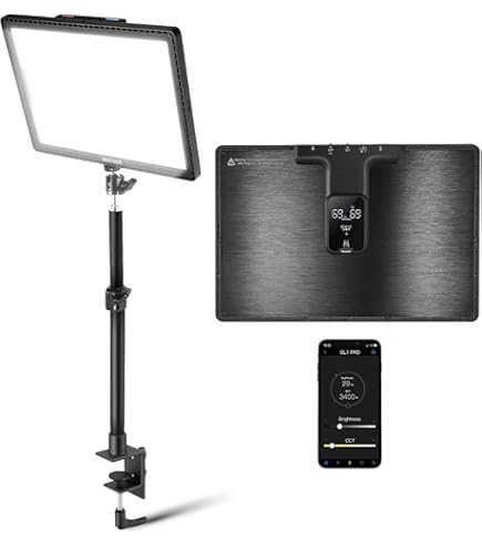【撮影用ライト】GODOX LEDP260C スタンド付き Amazon | GODOX LED ビデオライトP260C 色温度3200K～5600K 最大30W